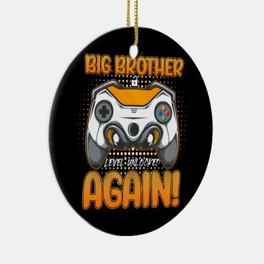 Big Brother Level opnieuw geopend voor gaminggamer Keramisch Ornament (Rechts)