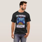 Big Brother Level Unlocked Again Boys Big Brother  T-shirt (Voorkant volledig)