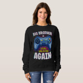 Big Brother Level Unlocked Again Boys Big Brother  Trui (Voorkant volledig)