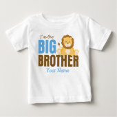 Big Brother Lion Blue gepersonaliseerd (Voorkant)