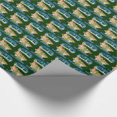 Big Brother Little Brother - Honkbalspelers Cadeaupapier (Hoek)