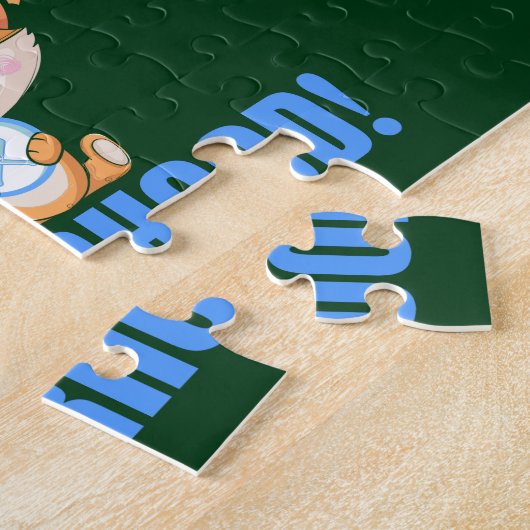 Big Brother Little Brother - Honkbalspelers Legpuzzel (Zijkant)