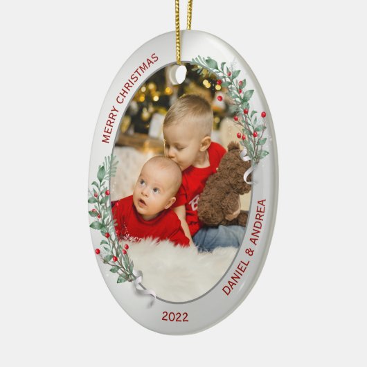 Big Brother Little Sister Classic Warm Quote Keramisch Ornament (Links)