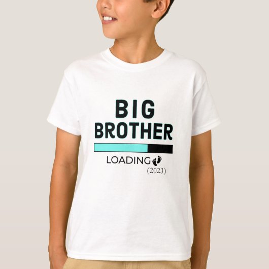 Big Brother Loading 2023, Zwangerschap Aankondigin T-shirt (Voorkant)