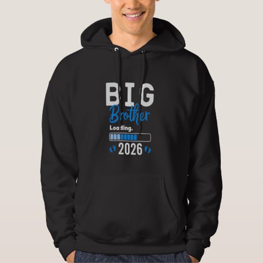 Big Brother Loading 2026 gepromoveerd naar Big Bro Hoodie (Voorkant)