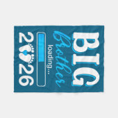 Big Brother Loading 2026 Promoted To Big Brother 2 Fleece Deken (Voorkant (Horizontaal))