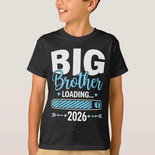 Big Brother Loading 2026 Promoted To Big Brother 2 T-shirt (Voorkant)