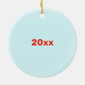 Big Brother met Baby Zuster, gepersonaliseerd Keramisch Ornament (Achterkant)