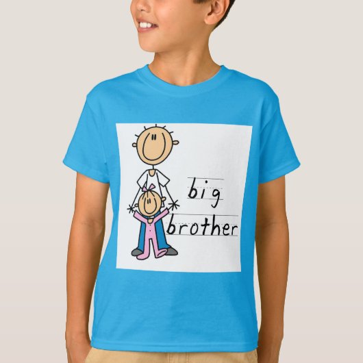 Big Brother met Baby zuster Tshirts en cadeaus (Voorkant)