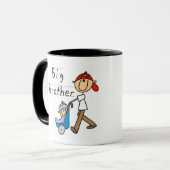 Big Brother met kleine broer Mok (Voorkant links)