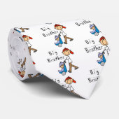 Big Brother met Little Brother Tshirts en Gifts Stropdas (Opgerold)