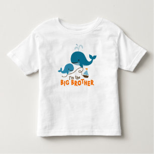 Big Brother - Mod Whale Kinder Shirts