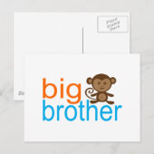 Big Brother Monkey Briefkaart (Voorkant / Achterkant)