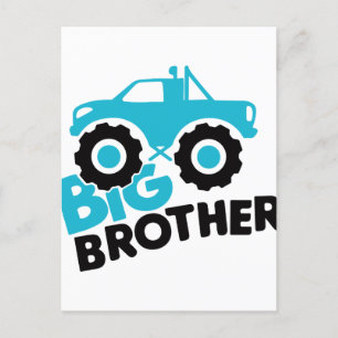 Big Brother Monster Truck Briefkaart