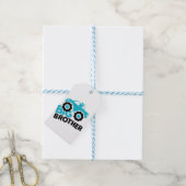 Big Brother Monster Truck Cadeaulabel (Met Touw)