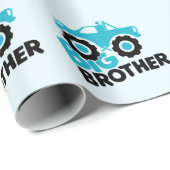 Big Brother Monster Truck Cadeaupapier (Rol Hoek)