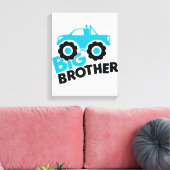 Big Brother Monster Truck Canvas Afdruk (Insitu (Woonkamer))