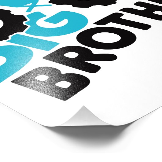 Big Brother Monster Truck Foto Afdruk (Hoek)