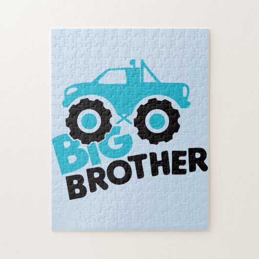 Big Brother Monster Truck Legpuzzel (Verticaal)