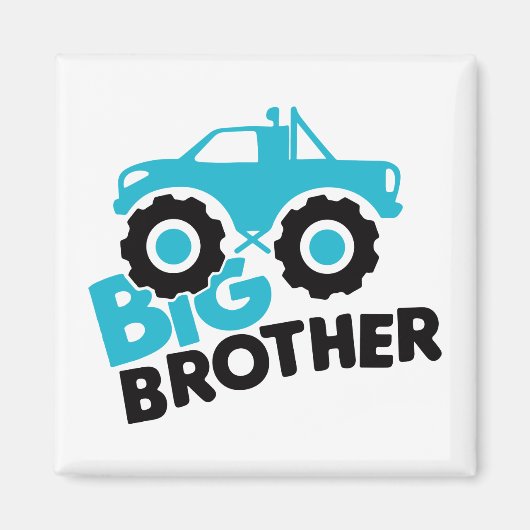Big Brother Monster Truck Magneet (Voorkant)