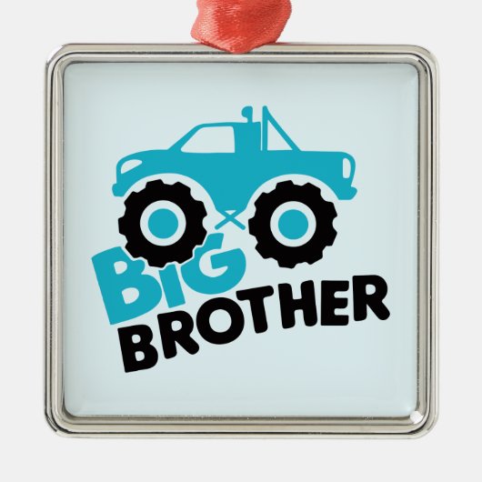 Big Brother Monster Truck Metalen Ornament (Voorkant)