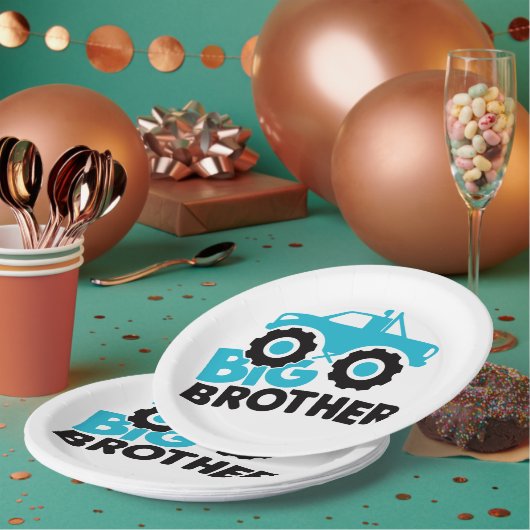 Big Brother Monster Truck Papieren Bordje (Multi)