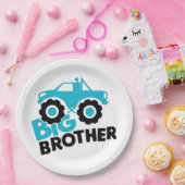 Big Brother Monster Truck Papieren Bordje (Feest)