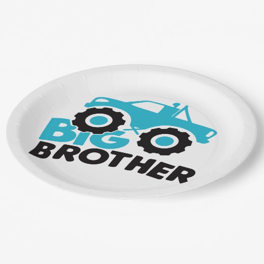 Big Brother Monster Truck Papieren Bordje (Gekanteld)