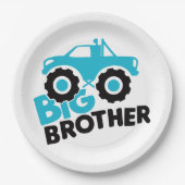 Big Brother Monster Truck Papieren Bordje (Voorkant)