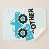 Big Brother Monster Truck Sherpa Deken (Voorkant (horizontaal))