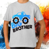 Big Brother Monster Truck T-shirt | Cool Kinderen 