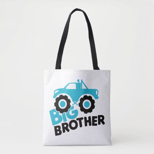 Big Brother Monster Truck Tote Bag (Voorkant)