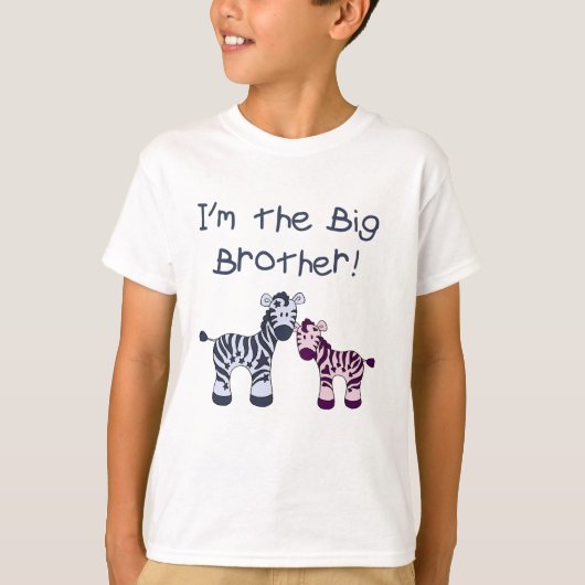 Big Brother (naar een kleine zusje) t-shirt (Voorkant)