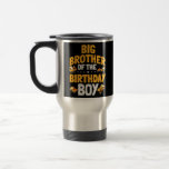 Big Brother of the Birthday Boy Construction Reisbeker<br><div class="desc">Big Brother of the Birthday Boy Construction Worker Bday Gift. Perfect gift for your dad,  mom,  papa,  men,  women,  friend and Famy members on Thanksgiving Day,  Christmas Day,  Mothers Day,  Fathers Day,  4th of July,  1776 Independent day,  Veterans Day,  Halloween Day,  Patrick's Day</div>
