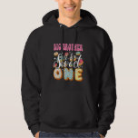 Big Brother of the Sweet One 1st Birthday Donut Pa Hoodie<br><div class="desc">Big Brother van de Sweet One 1st Birthday Donut Party familie</div>