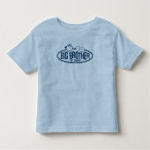 Big Brother of Twins T-shirt voor peuters (Voorkant)
