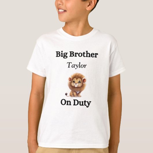 Big Brother op dienst T-shirt (Voorkant)