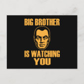 Big Brother Portrait Briefkaart (Voorkant)