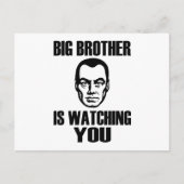 Big Brother Portrait Briefkaart (Voorkant)