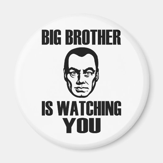 Big Brother Portrait Magnet (Voorkant)