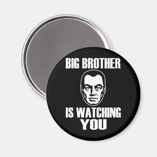 Big Brother Portrait Magnet (Voorkant / Achterkant)