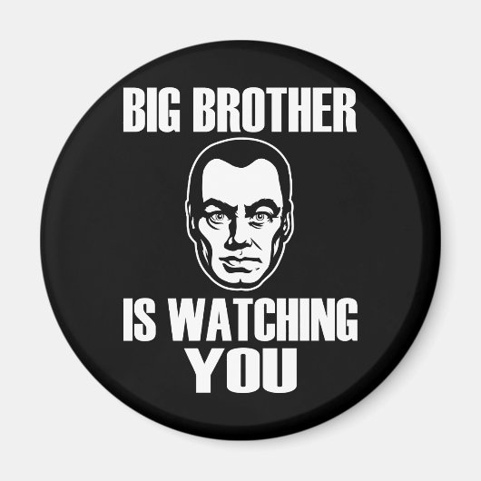 Big Brother Portrait Magnet (Voorkant)