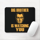 Big Brother Portrait Mousepad Muismat (Met muis)