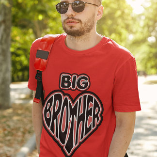 Big Brother, Proud Brother Mannen-stijl T-shirt