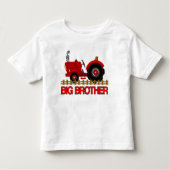 Big Brother Red Tractor Shirt leuke aankondiging (Voorkant)