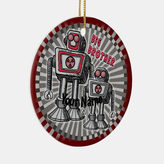 Big Brother Robot custom ornament (Rechts)