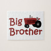 Big Brother Rode Tractor Legpuzzel (Horizontaal)