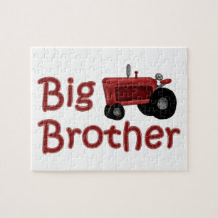 Big Brother Rode Tractor Legpuzzel