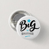 BIG BROTHER RONDE BUTTON 3,2 CM (Voorkant /achterkant)