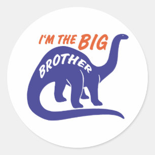 Big Brother Ronde Sticker